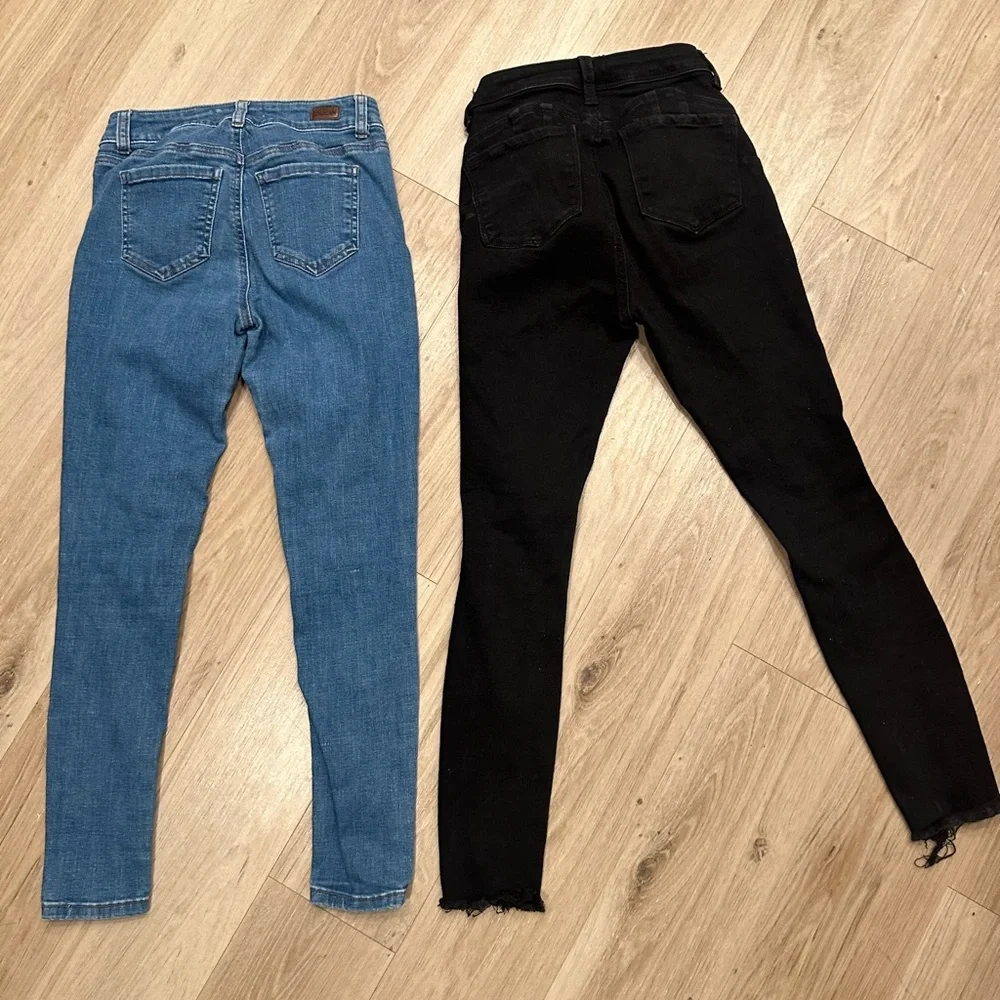 Blue and Black Women's Jeans size 1 - Picture 10 of 10